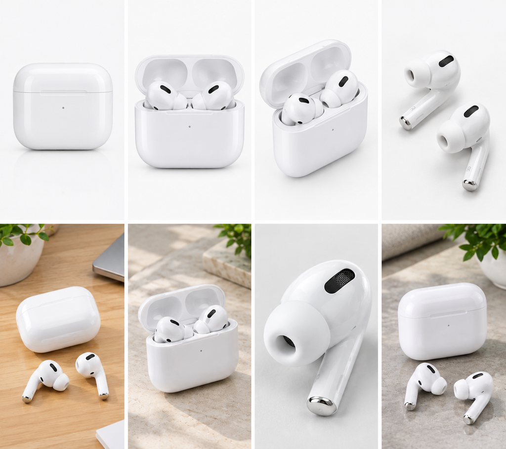 Apple AirPods Pro 2nd Gen White w/ USB-C MagSafe Case, ANC, Transparency