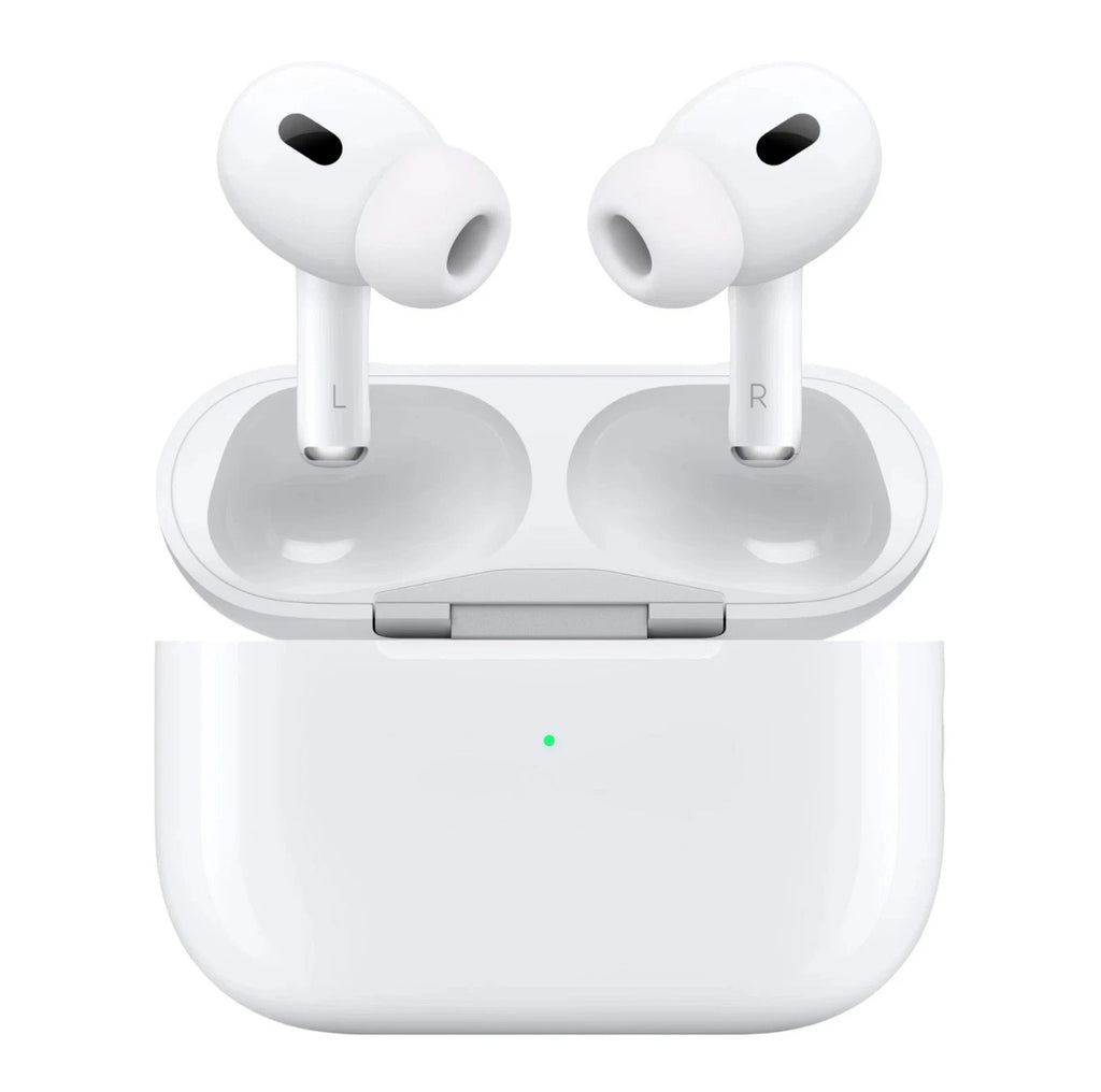 Apple AirPods Pro 2nd Gen White w/ USB-C MagSafe Case, ANC, Transparency