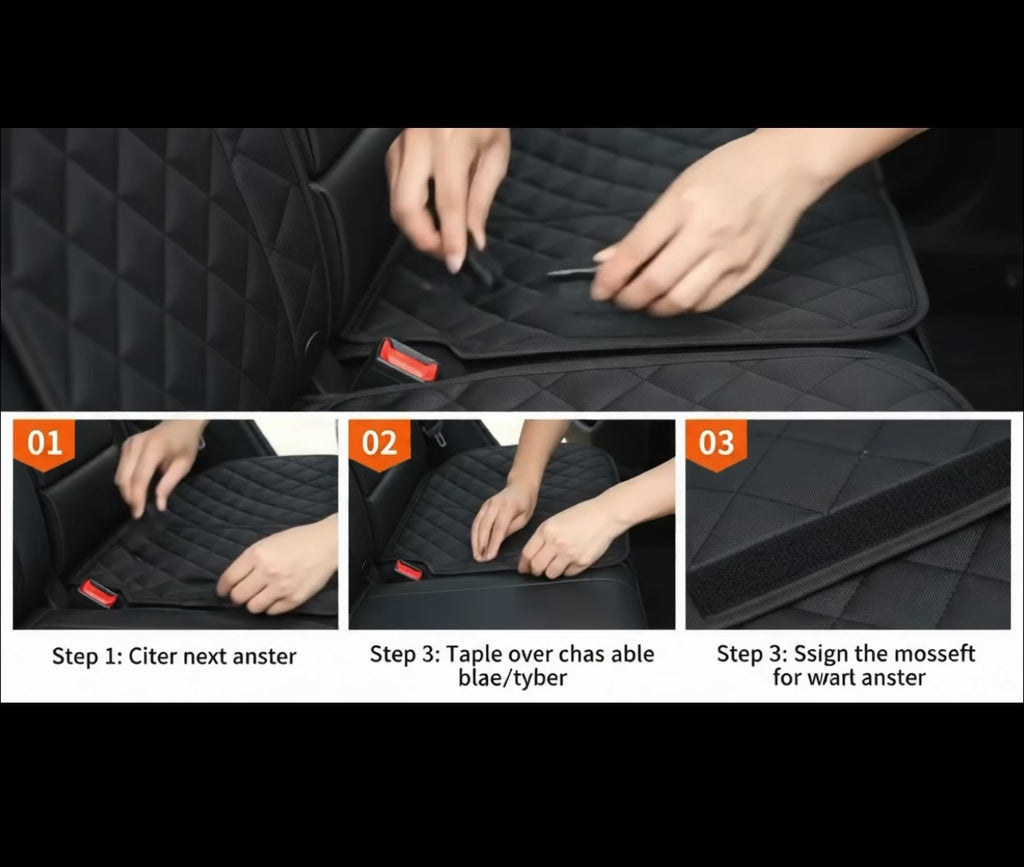 Waterproof Dog Car Seat